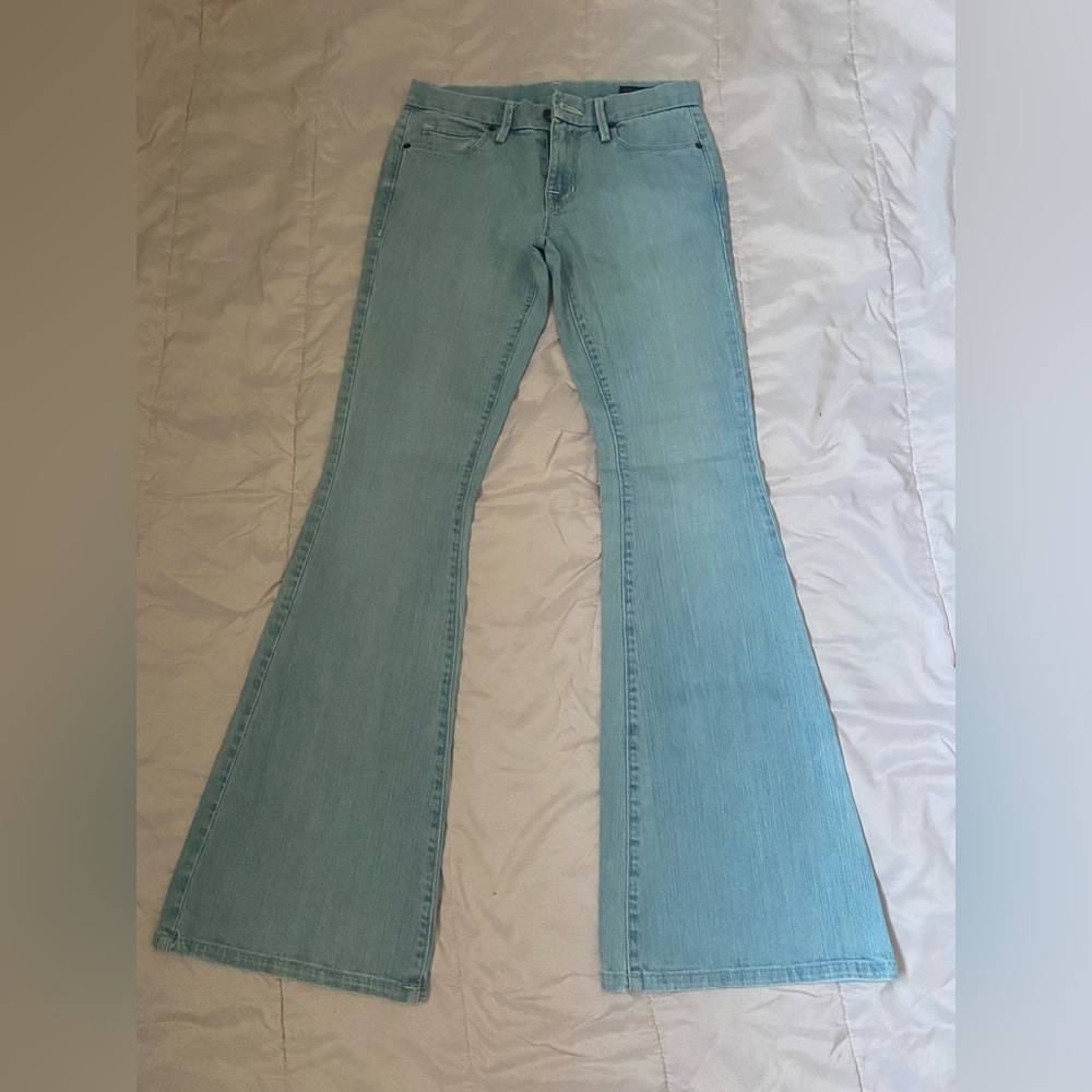 X2 Size 0 Wide leg high rise jeans